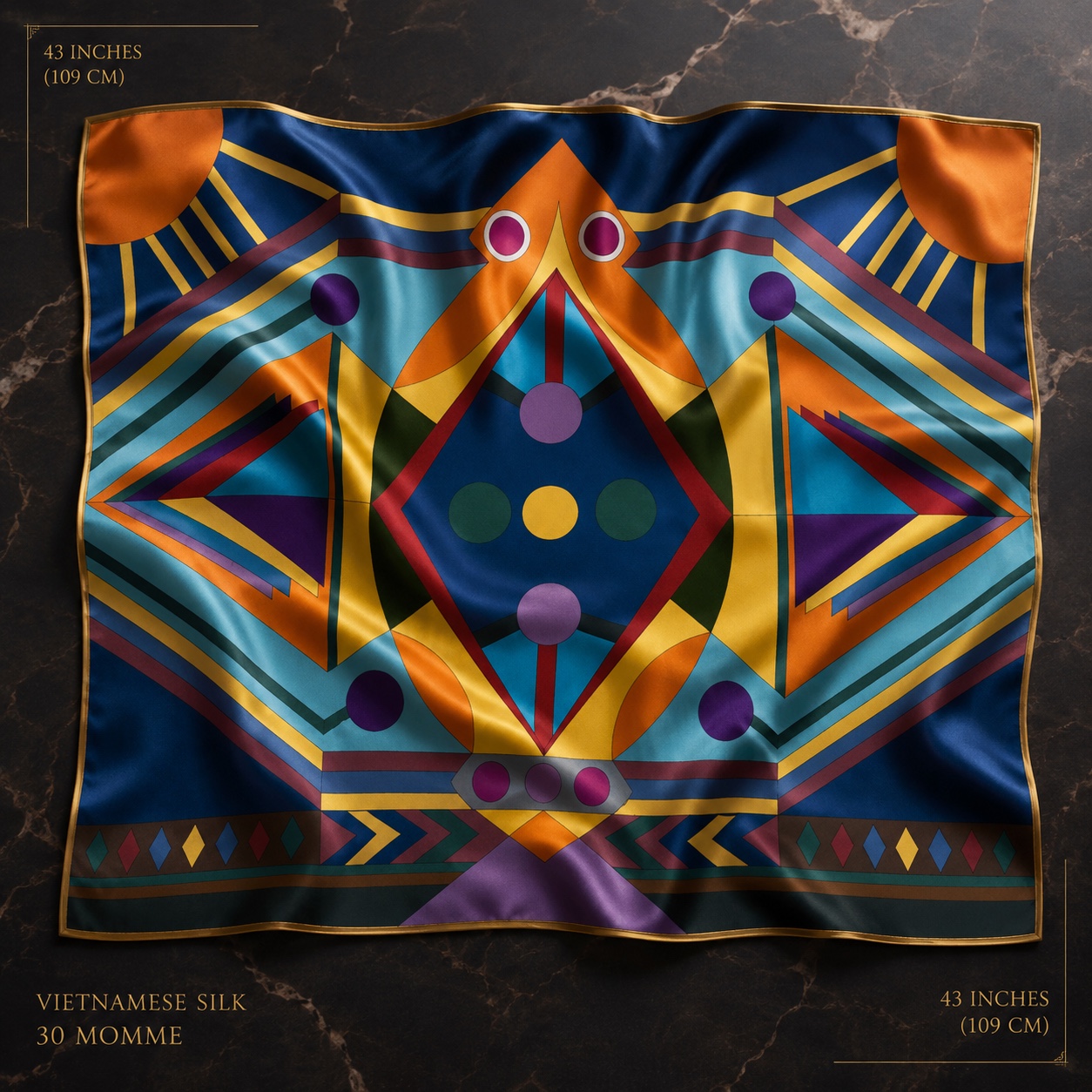 Quantum Bloom scarf